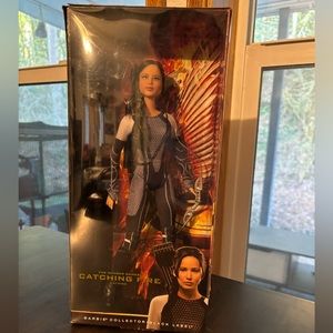 Katniss Catching Fire Black Label Barbie